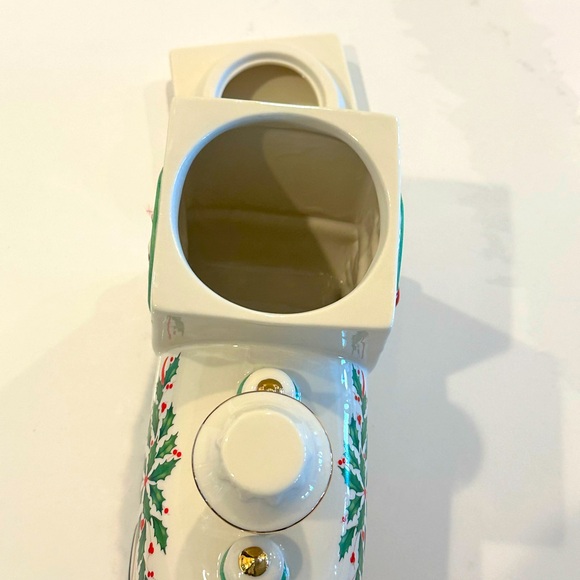 Lenox Santa Christmas Train Cookie Jar - Picture 6 of 8